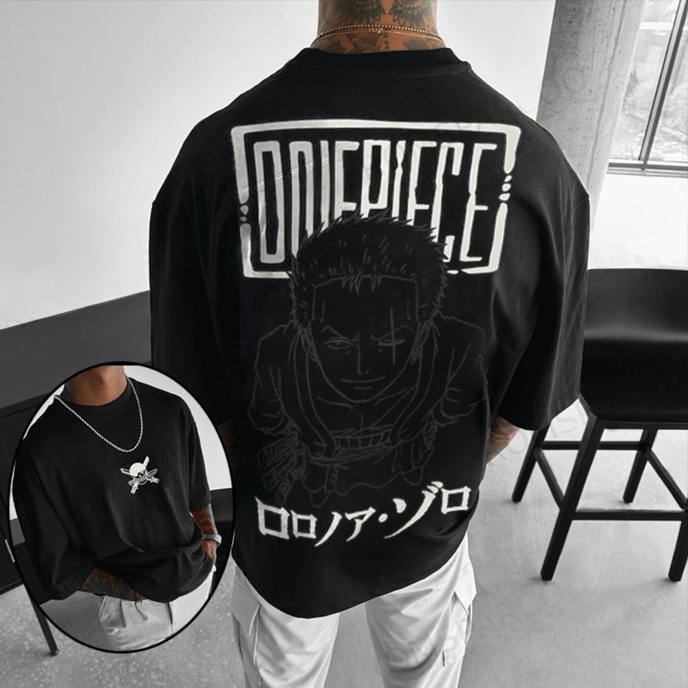 Summer Clothing Brands - One Piece Men's T-shirt Roronoa Zoro