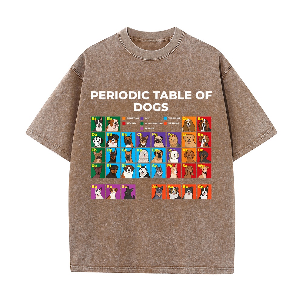 Summer Clothing Deals - Periodic Table of Dogs Dog Lover