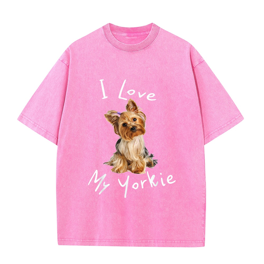 Summer Clothing Deals - I Love My Yorkie T-Shirt Men