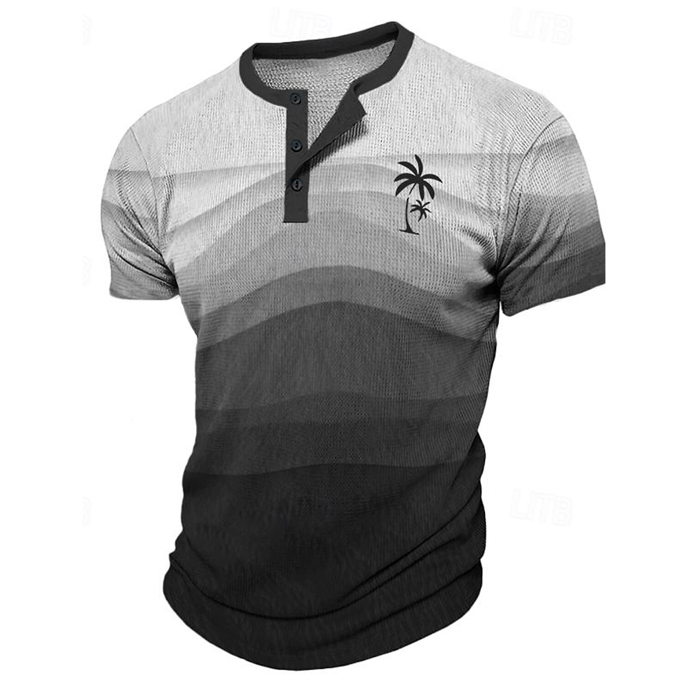 Summer Clothes Fashion - Men's T-Shirt Funny 3D Coconut Tree