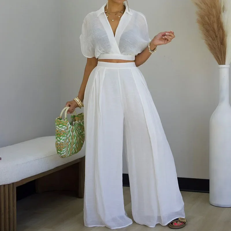 Solid Loose Casual 2 Piece Set - Summer Clothing Bundle review and price