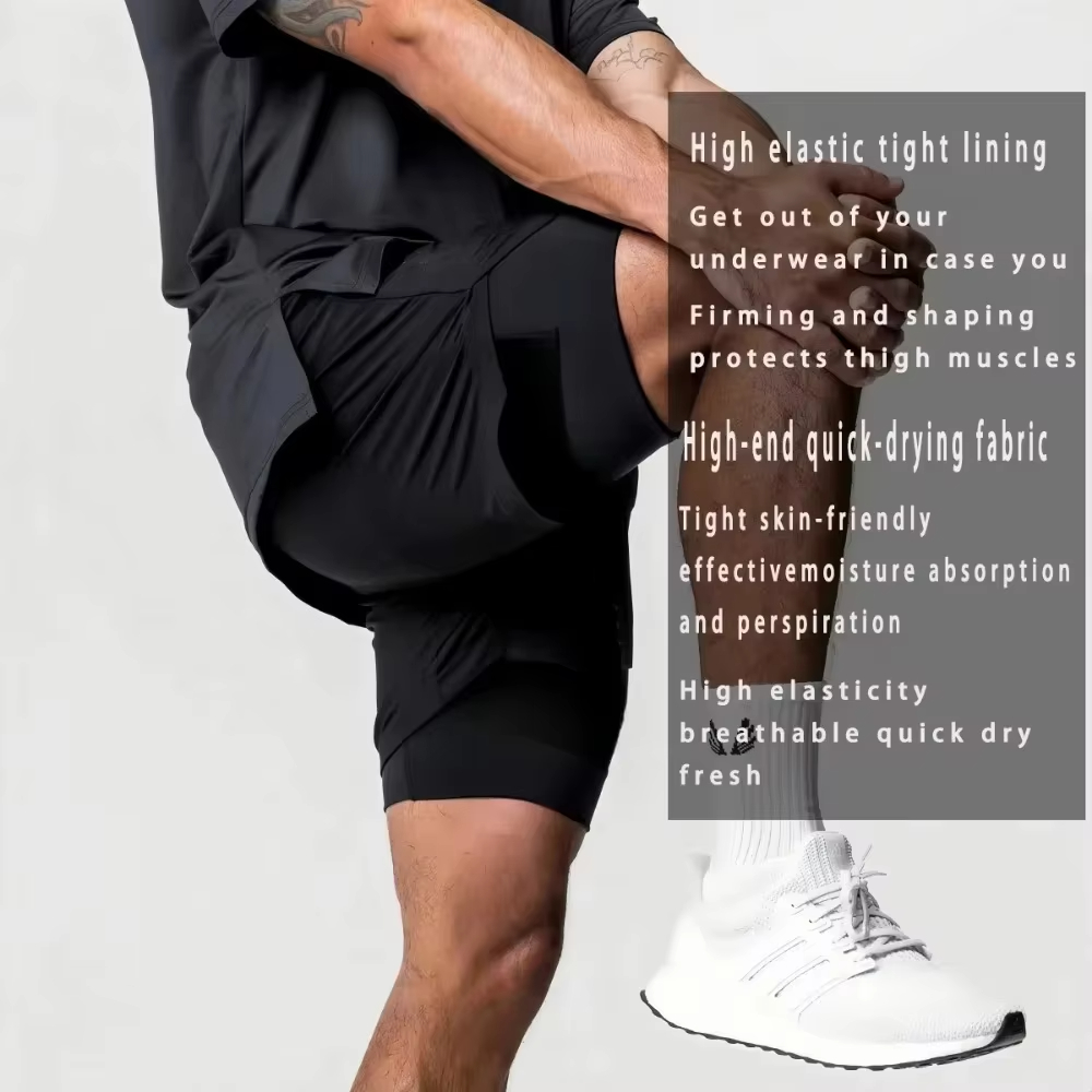 One Piece Men's Shorts Double  - Summer Clothing Layering review and price