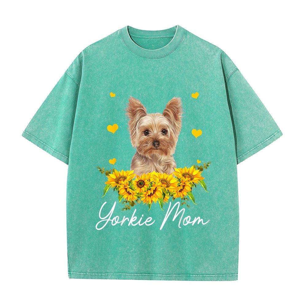 Suower Yorkie Mom Dog Lover T- - Summer Clothing Deals review and price
