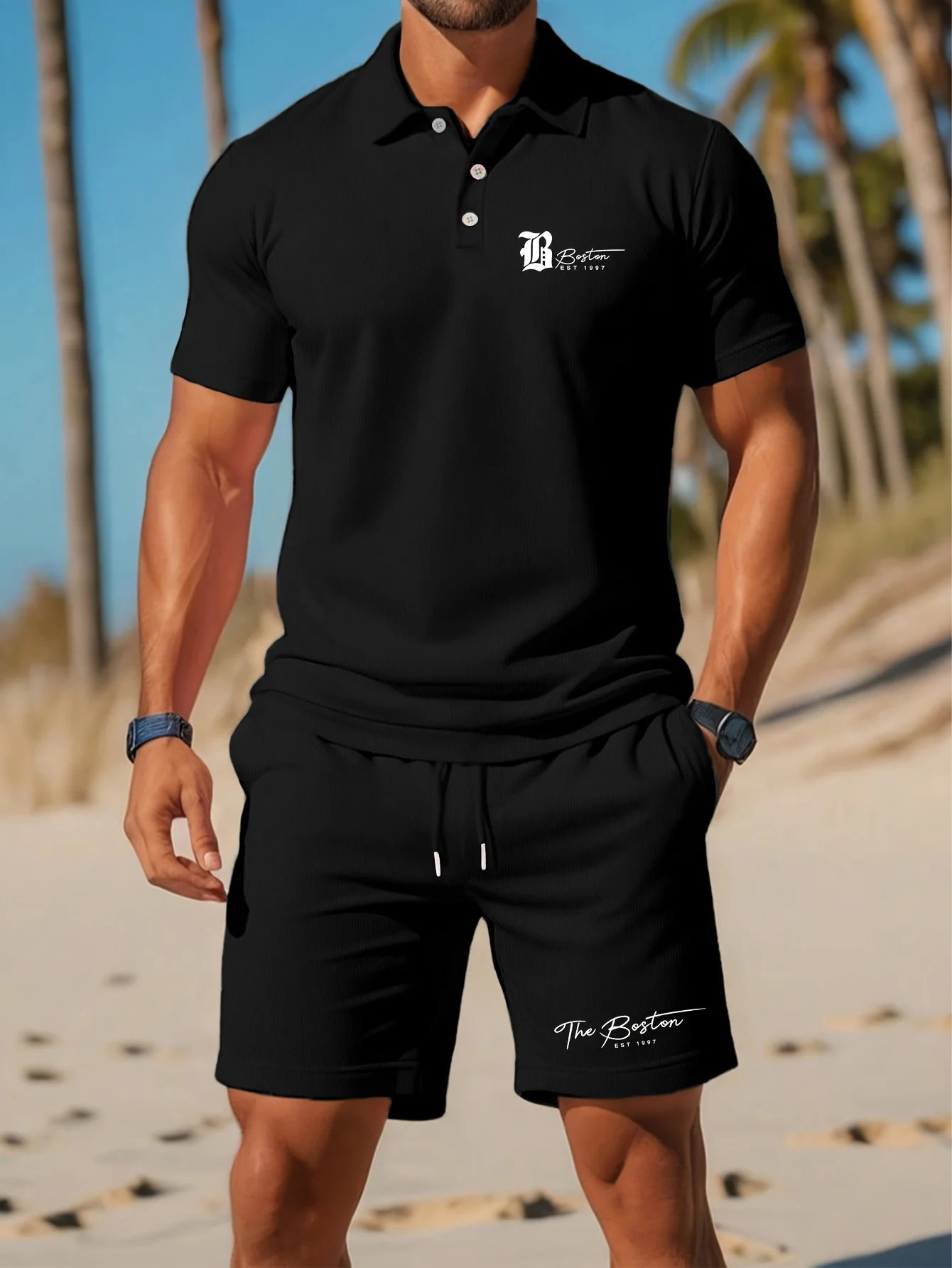 Summer New Men's Polo Shirt Se - Summer Clothes Fashion review and price