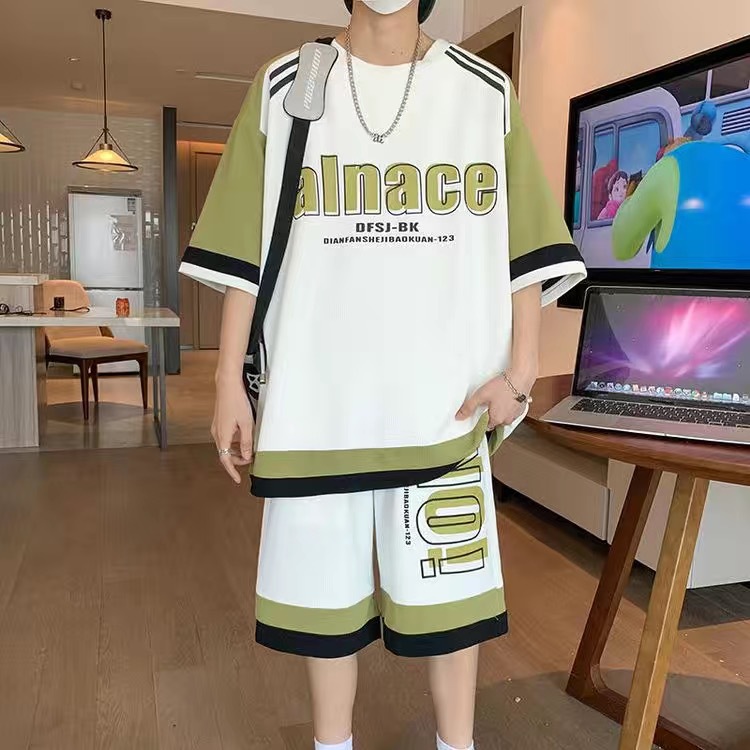 Men's Casual 2-Piece Sportswea - Summer Clothes Fashion review and price