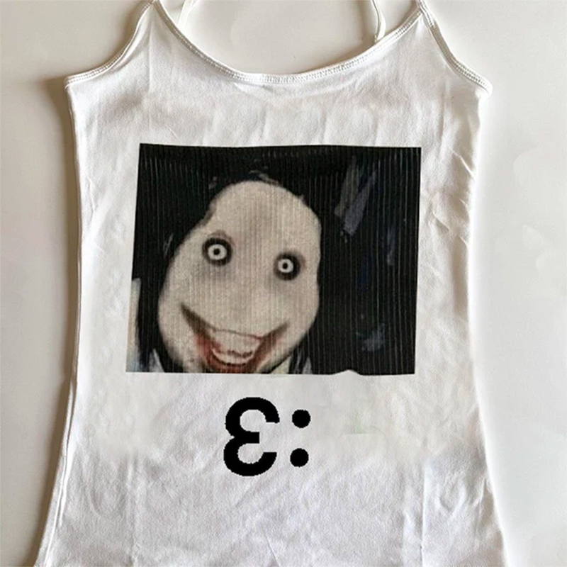 Goth Laugh Out Loud Anime Prin - Zara Summer Clothing For Women review and price