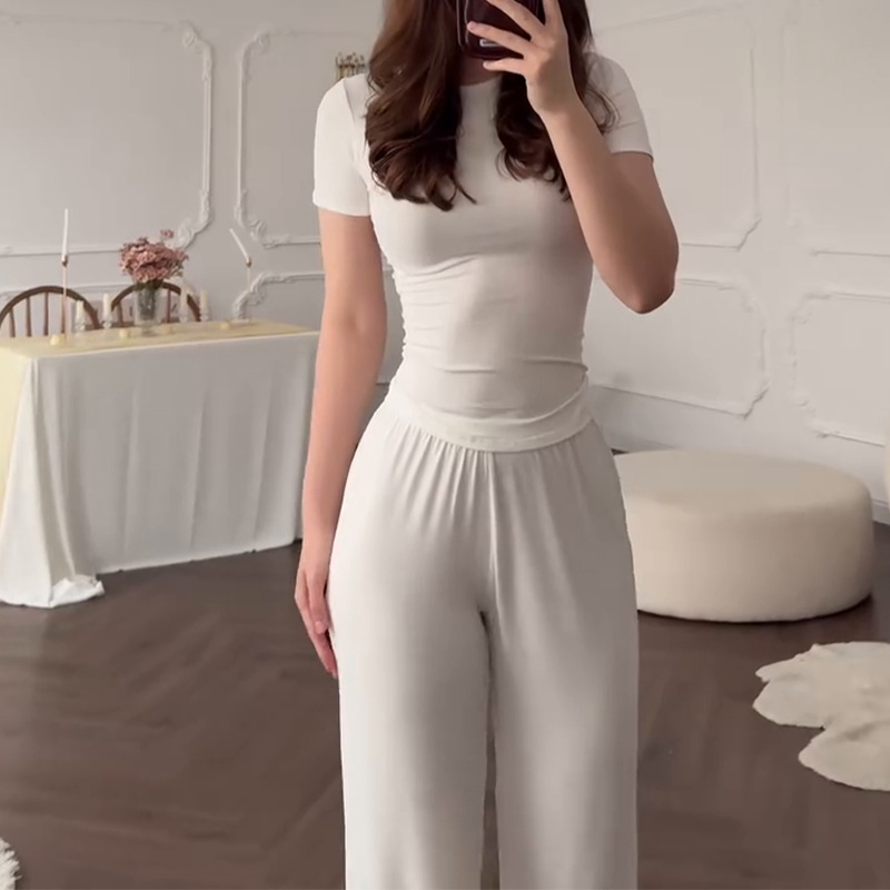 Casual Long Pants Suits Women  - Summer Clothing Bundle review and price