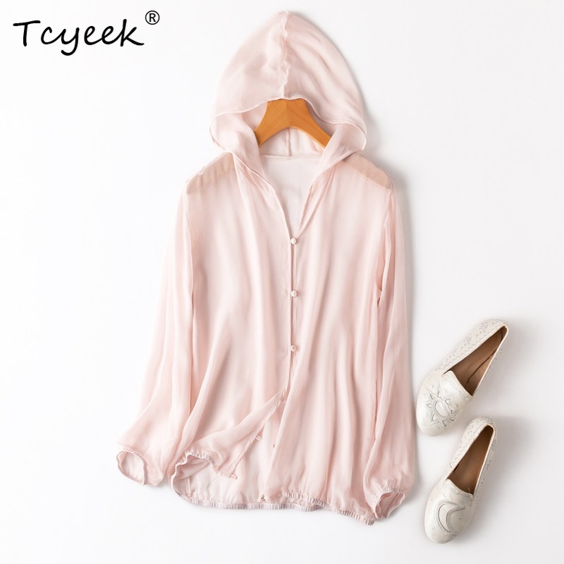 Tcyeek 100% Real Mulberry Silk - Summer Clothing For Women review and price