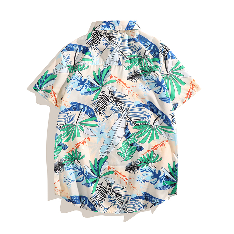 Hawaiian Style Shirt Set Men's - Summer Clothes Fashion review and price