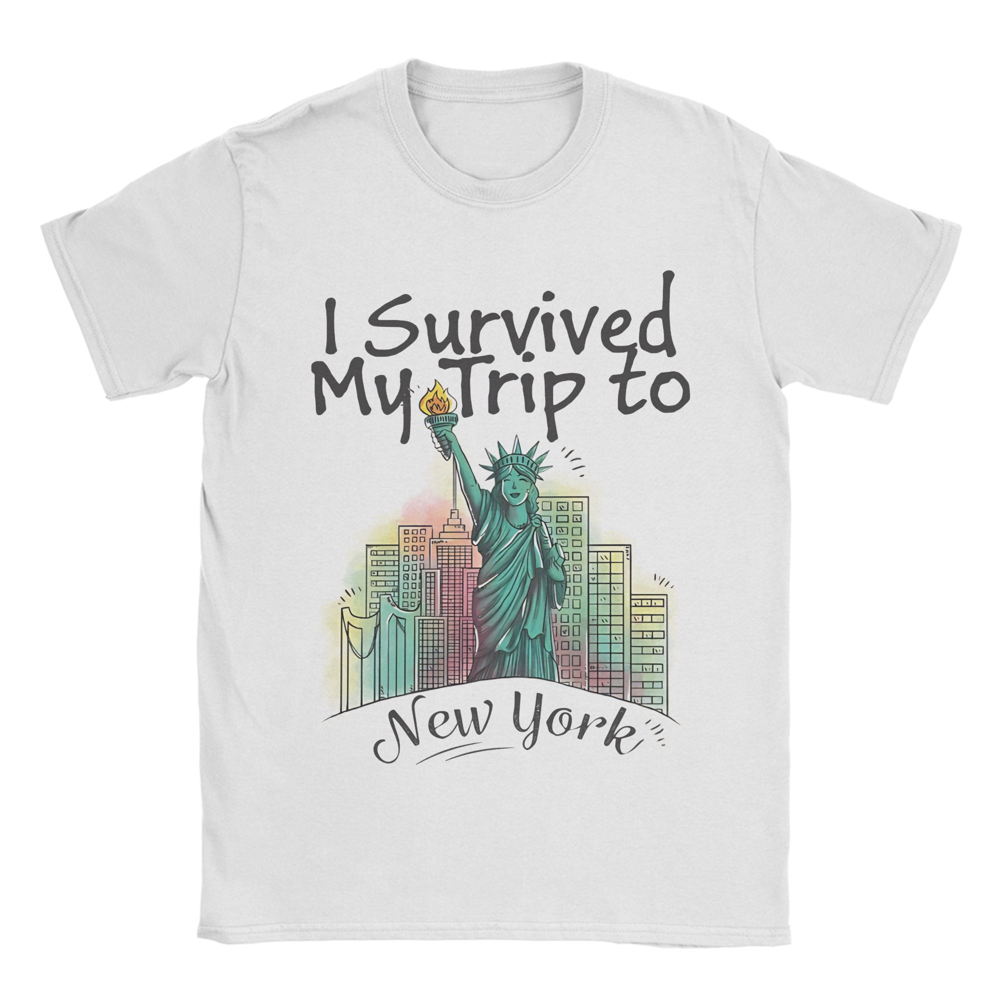 Retro I Survived My Trip To NY - Summer Clothing Nyc review and price
