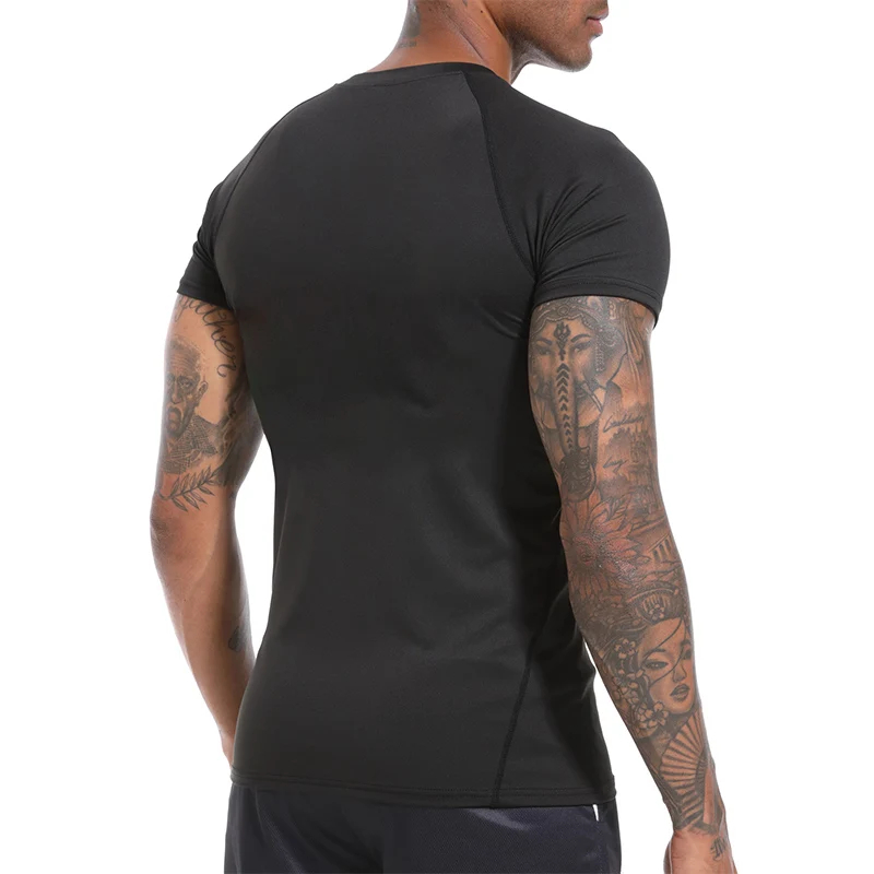 Men's Print Compression Shirts - Summer Gym Clothing review and price