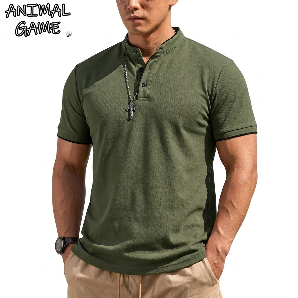 Summer Short Sleeve Henley Shi - Summer Gym Clothing review and price