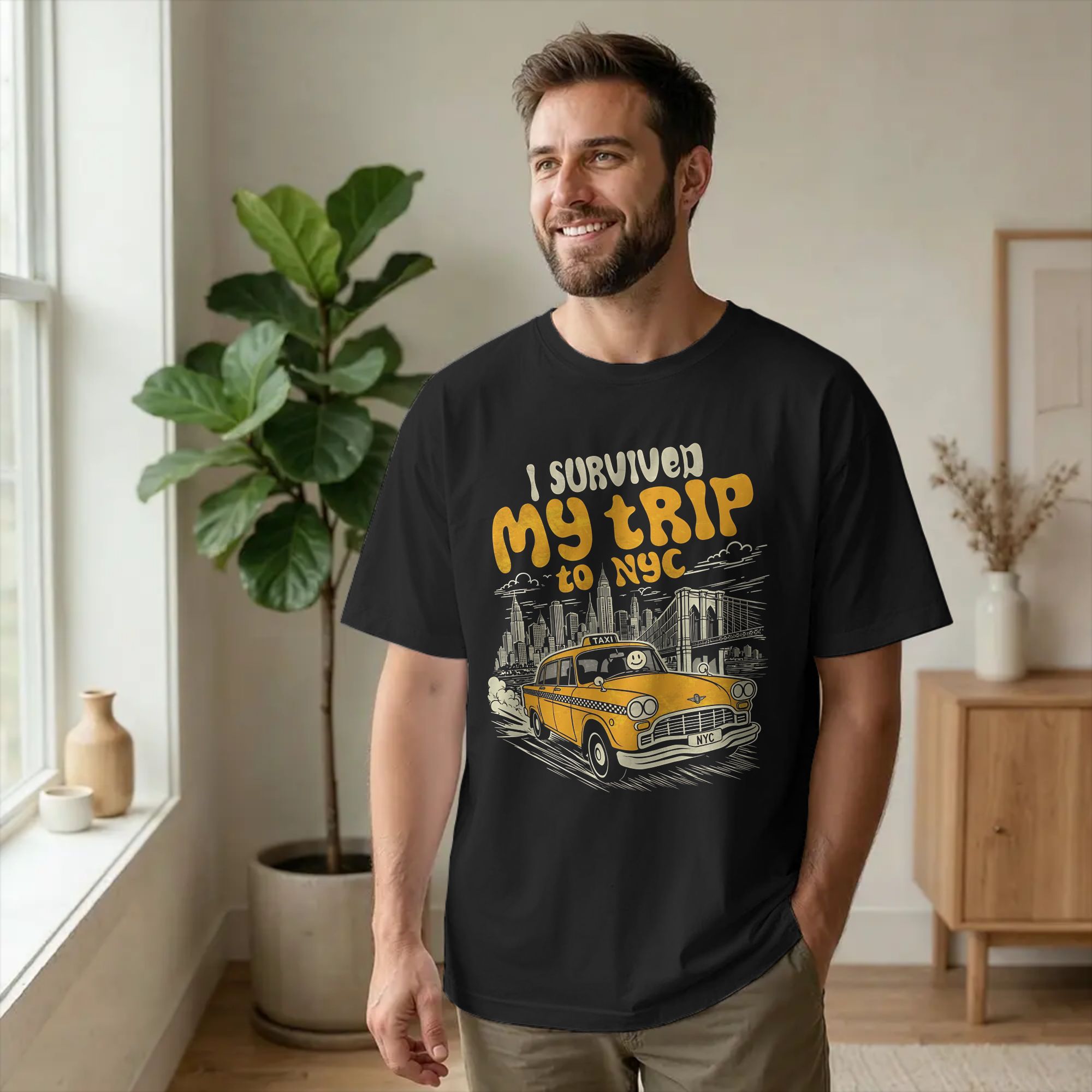 Vintage Funny I Survived My Tr - Summer Clothing Nyc review and price