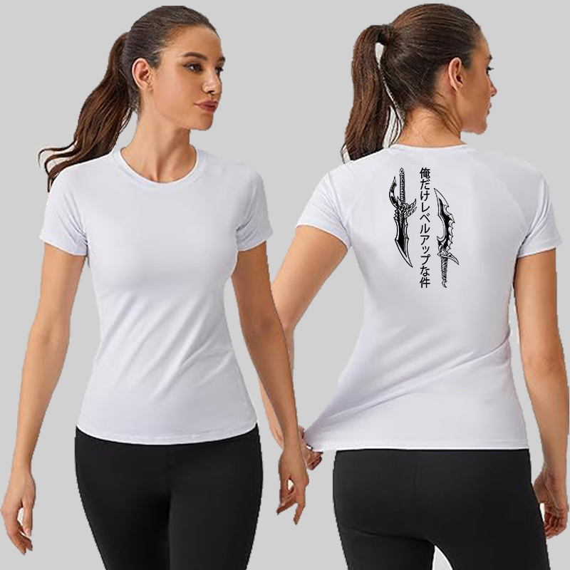 Graphic Print Compression Shir - Summer Gym Clothing review and price