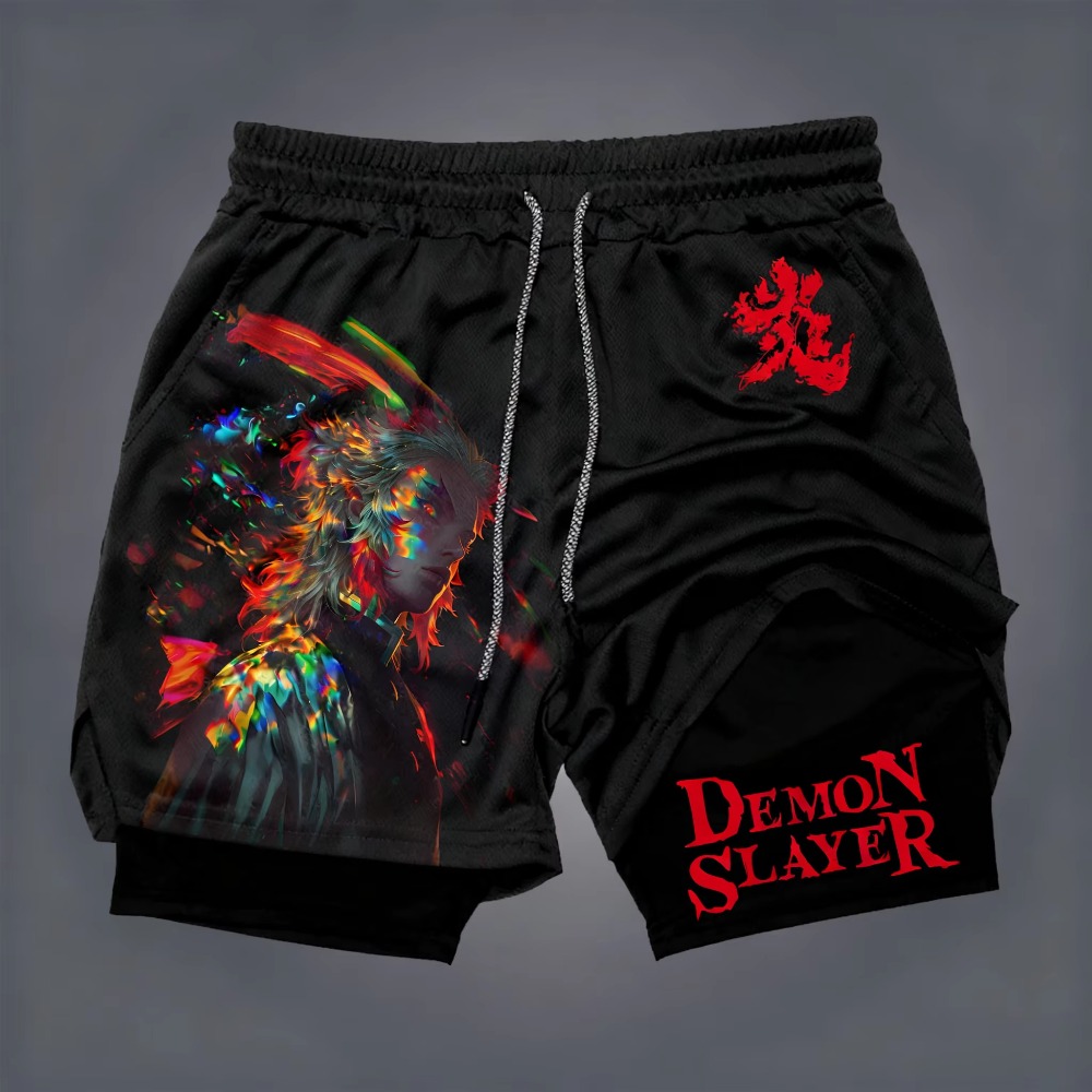 Demon Slayer Men's Double-laye - Summer Clothing Layering review and price